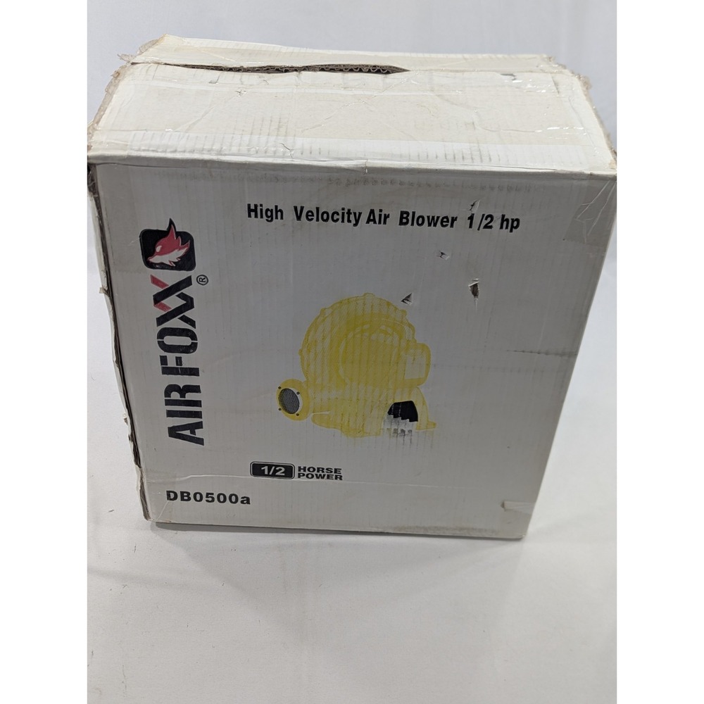 New Open Box AIRFOXX 1/2 HP 500‎ CEMDB0500a WORKSHOPBLOWER / SPOT C0OLER